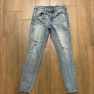 Blank NYC Light Blue Distressed Skinny Jeans